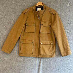 ANTHROPOLOGIE Avec Les Filles Cargo Utility Jacket Tan Women Med